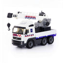 Volvo darus teherautó, fehér 49 cm