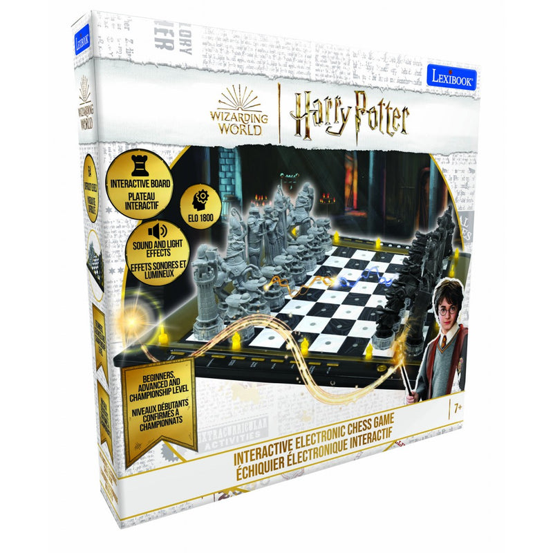 Harry Potter elektronikus sakk fény- és hangeffektusokkal 64 nehézségi szinttel a számítógép ellen is