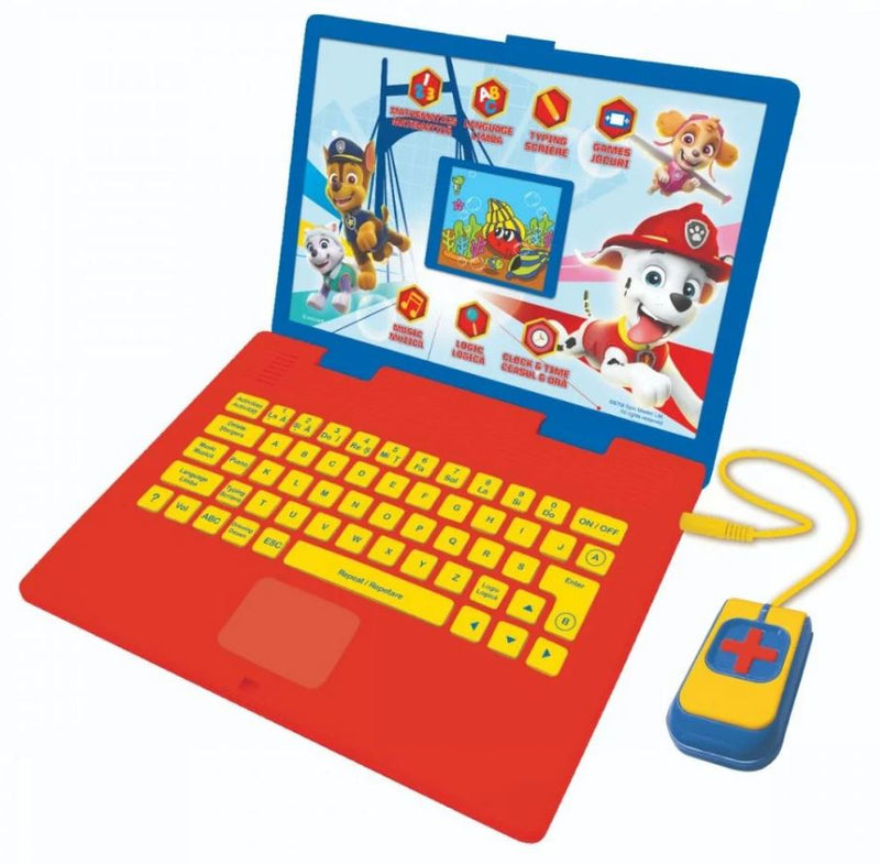 Magyar/Angol nyelvű oktató laptop Mancs őrjárat - 130 tevékenységgel színes képpel
